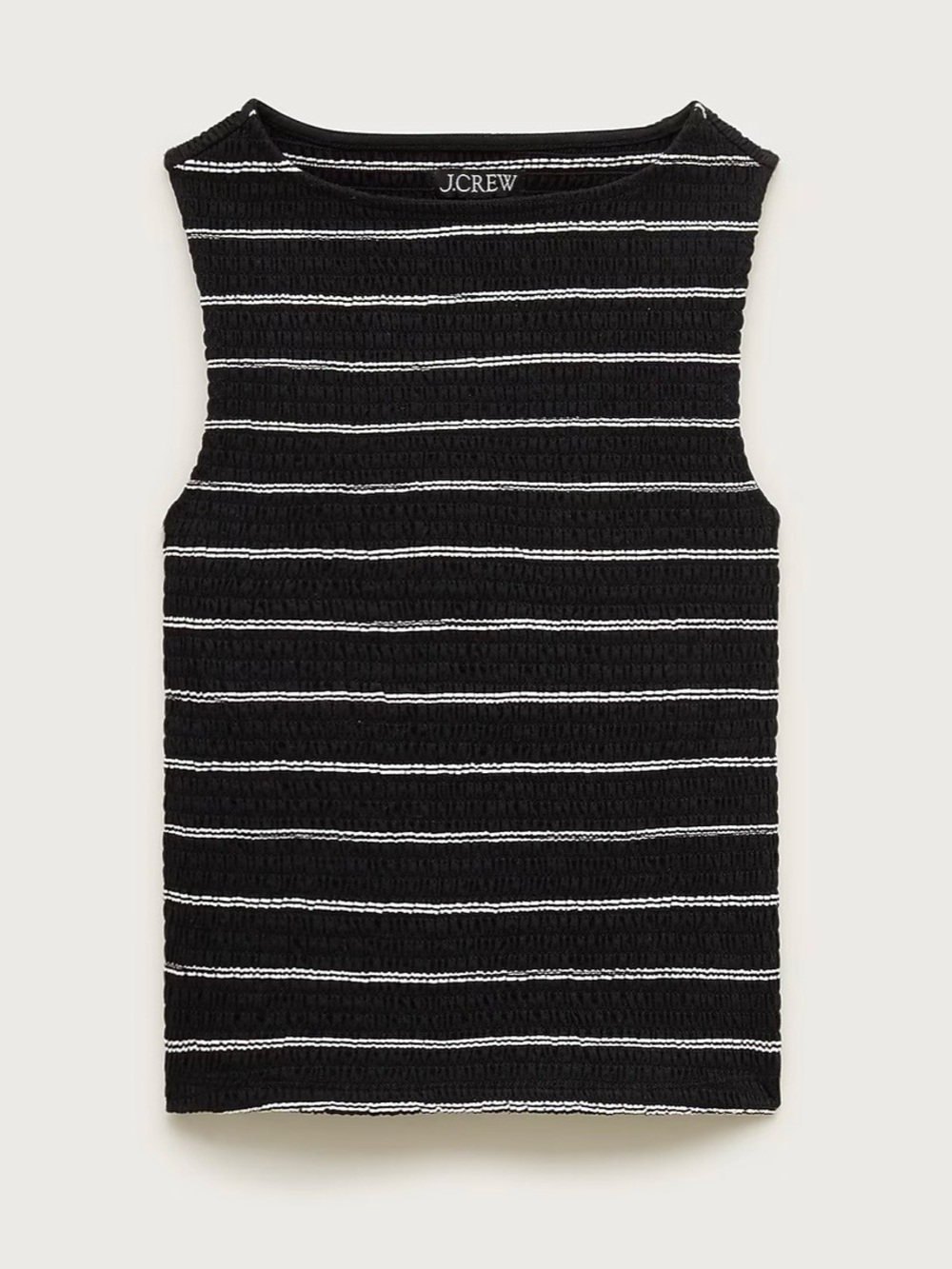 J. Crew Black and White Tank
